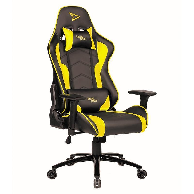 Геймърски стол SteelPlay SGC01 - YELLOW