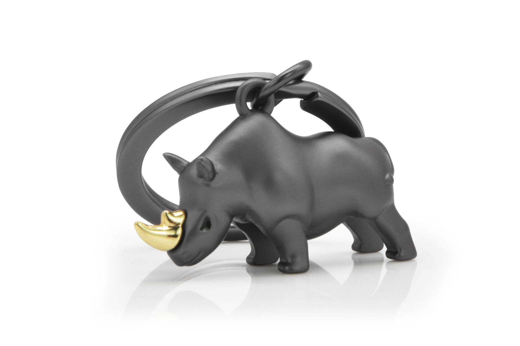 Ключодържател Metalmorphose, Rhino Black/Gold | JAR Computers Ключодържател Metalmorphose, Rhino Black/Gold