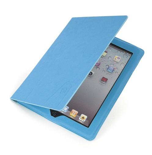 Кожен калъф и поставка за iPad 2, iPad 3, iPad 4 - Tucano Ala Folio Case (син) | JAR Computers Кожен калъф и поставка за iPad 2, iPad 3, iPad 4 - Tucano Ala Folio Case (син)