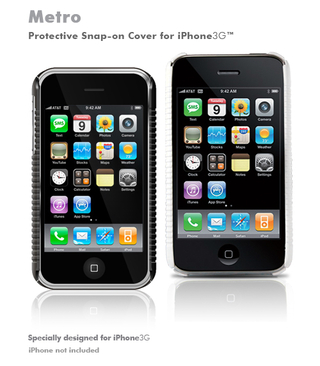 Macally Metro Snap-on предпазна кутия за iPhone 3G/3GS (бял) | JAR Computers Macally Metro Snap-on предпазна кутия за iPhone 3G/3GS (бял)