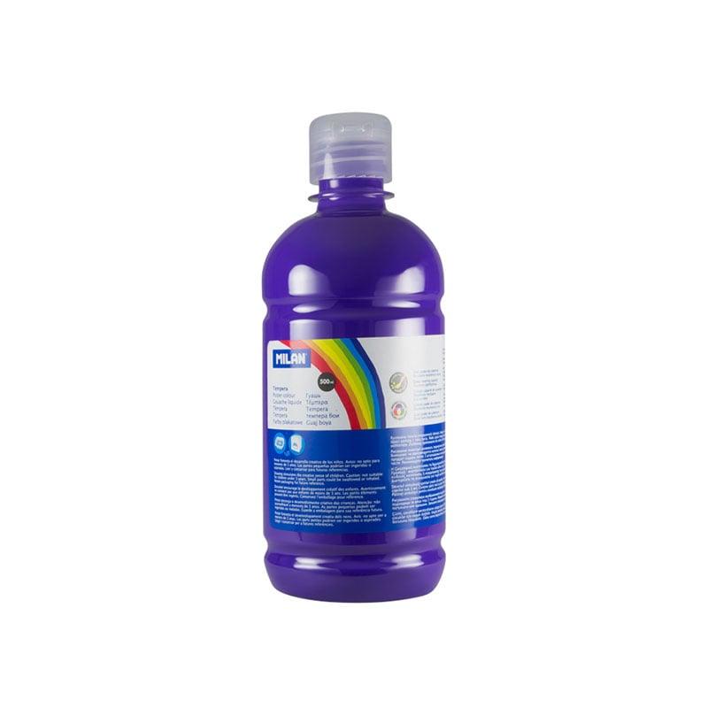 Milan Темперна боя, в бутилка, виолетова, 500 ml, 6 броя | JAR Computers Milan Темперна боя, в бутилка, виолетова, 500 ml, 6 броя