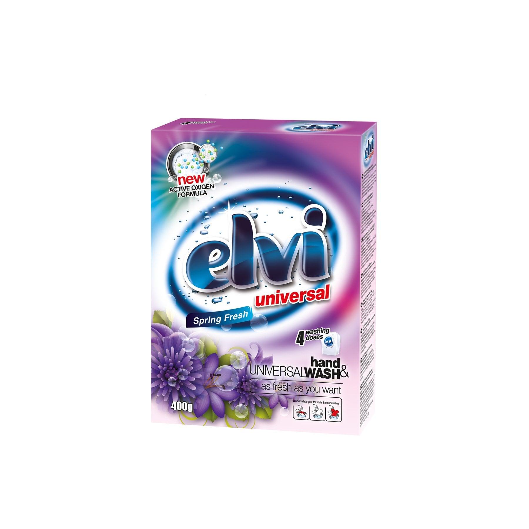 Перилен препарат Elvi, универсален, за ръчно пране, 400 g | JAR Computers Перилен препарат Elvi, универсален, за ръчно пране, 400 g