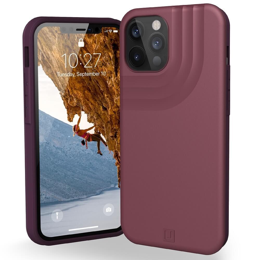 Удароустойчив хибриден кейс за iPhone 12 Pro Max - Urban Armor Gear U Anchor Case (лилав) | JAR Computers Удароустойчив хибриден кейс за iPhone 12 Pro Max - Urban Armor Gear U Anchor Case (лилав)