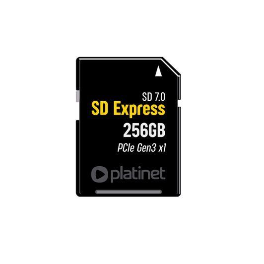 Ултра бърза карта памет 256GB (скорост 870MB/s) (SD 7.0) - Platinet SD Express Card 7.0 PCIe interface Gen 3x1 256GB | JAR Computers Ултра бърза карта памет 256GB (скорост 870MB/s) (SD 7.0) - Platinet SD Express Card 7.0 PCIe interface Gen 3x1 256GB