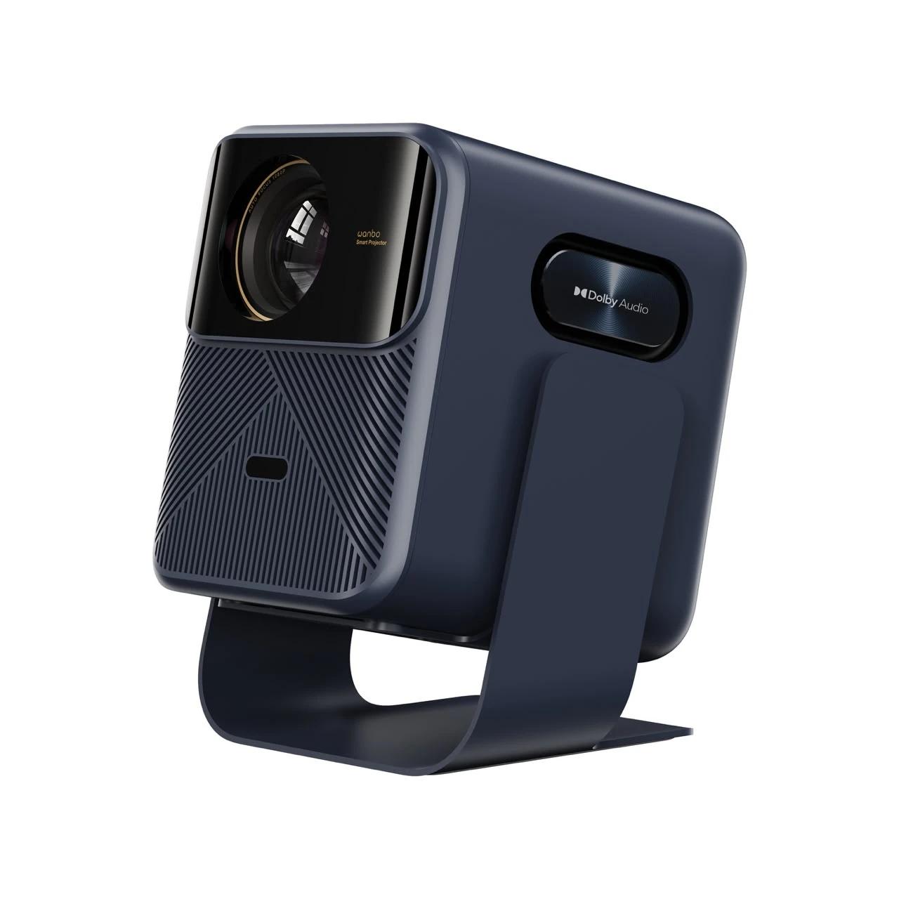 Wanbo преносим смарт проектор Portable Smart Projector - Mozart 1 S - Deep Night, 8K, 1200 ANSI, HDR10, VIDAA OS, Dolby Audio | JAR Computers Wanbo преносим смарт проектор Portable Smart Projector - Mozart 1 S - Deep Night, 8K, 1200 ANSI, HDR10, VIDAA OS, Dolby Audio
