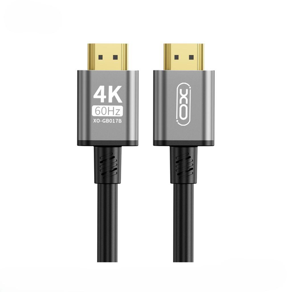 XO Кабел HDMI - HDMI 4K,5м, черен - GB017B | JAR Computers XO Кабел HDMI - HDMI 4K,5м, черен - GB017B