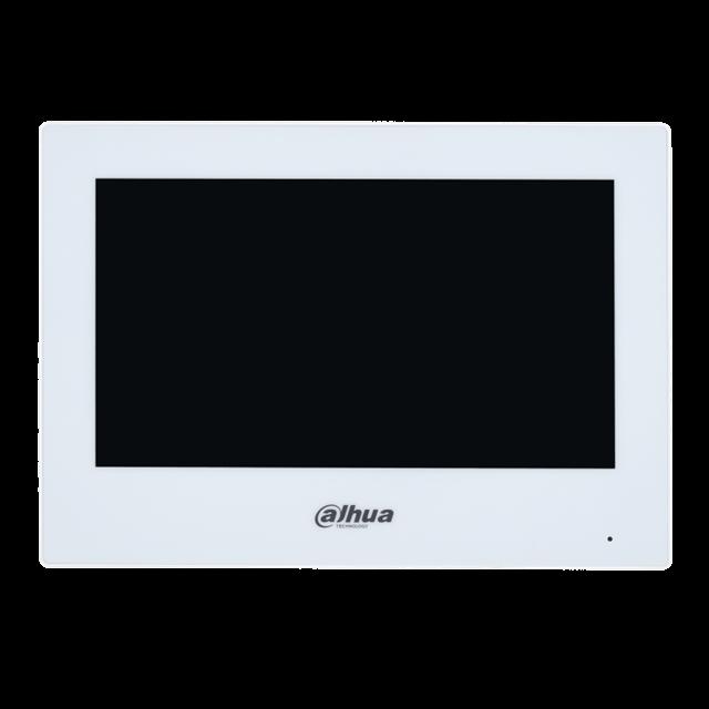 7-инчов цветен IP TFT капацитивен touch монитор за видеодомофонна система, VTH2621G-WP | JAR Computers 7-инчов цветен IP TFT капацитивен touch монитор за видеодомофонна система, VTH2621G-WP