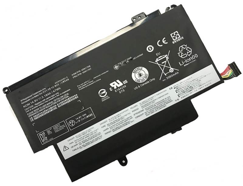 Батерия за лаптоп Lenovo ThinkPad S1 Yoga 45N1707 45N1705 - Заместител / Replacement
