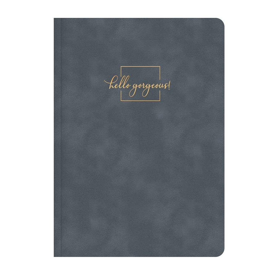 Бележник LASTVA Flock, A5, 104 л., линиран шамоа офсет 80 г, термо корица плюш, гълъбовосин | JAR Computers Бележник LASTVA Flock, A5, 104 л., линиран шамоа офсет 80 г, термо корица плюш, гълъбовосин