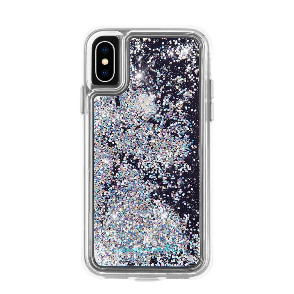 Дизайнерски кейс с висока защита за Apple iPhone XS, iPhone X - CaseMate Waterfall Glow Case (бял) | JAR Computers Дизайнерски кейс с висока защита за Apple iPhone XS, iPhone X - CaseMate Waterfall Glow Case (бял)