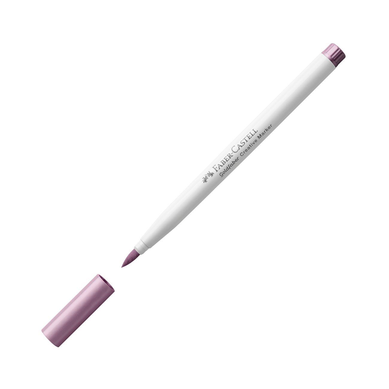 Faber-Castell Маркер-четка Creative, № 590, боровинка металик