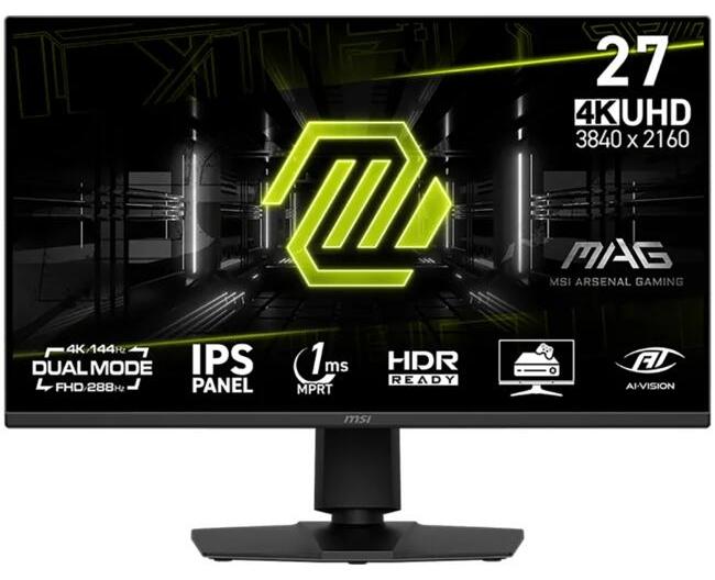 Гейминг монитор MSI - MAG 275UPD E14, 27'', 144Hz, 1ms, IPS | JAR Computers Гейминг монитор MSI - MAG 275UPD E14, 27'', 144Hz, 1ms, IPS