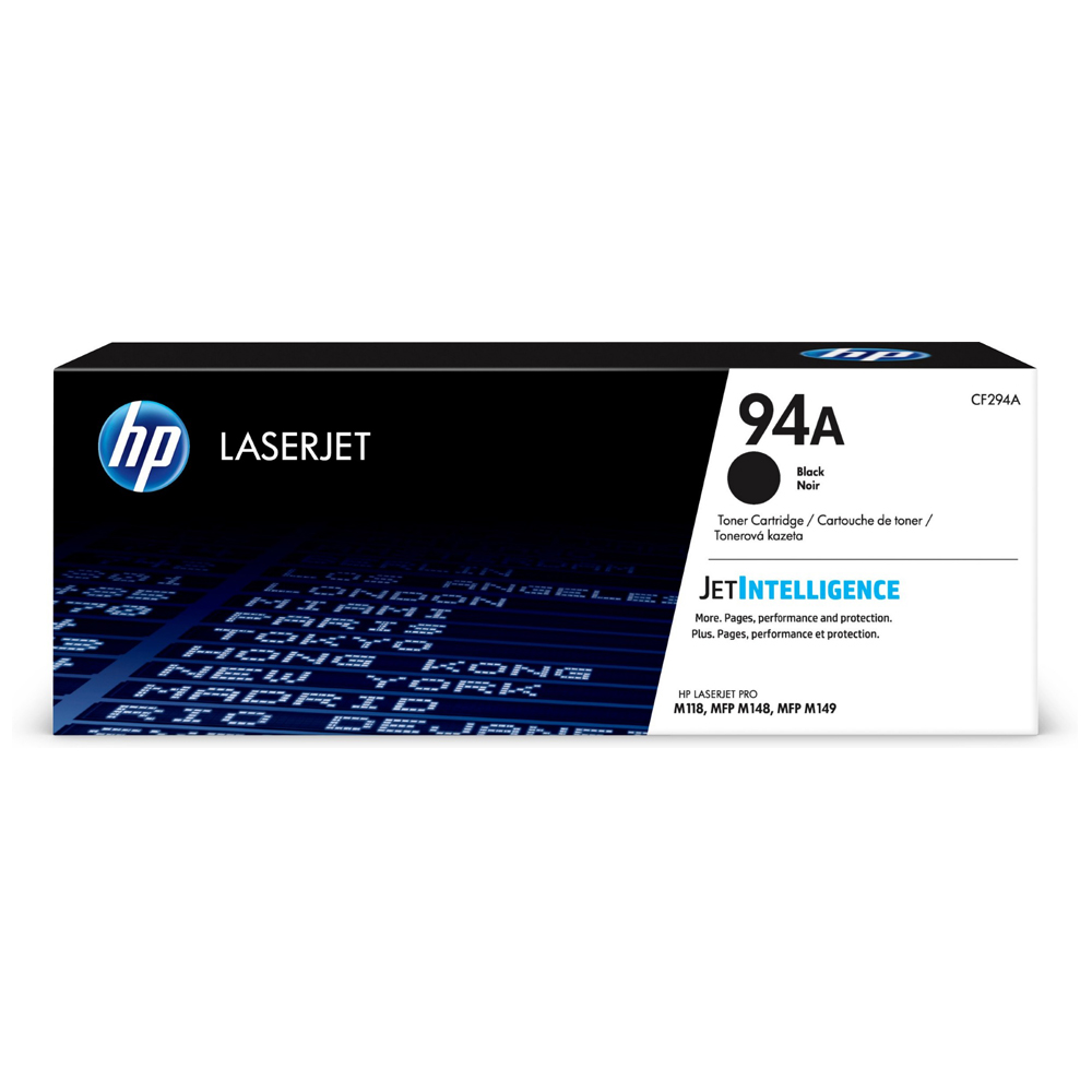 HP 94A LJ PRO M118/148 SERIES TONER BLACK (1.2K) (CF294A) (HPCF294A)
