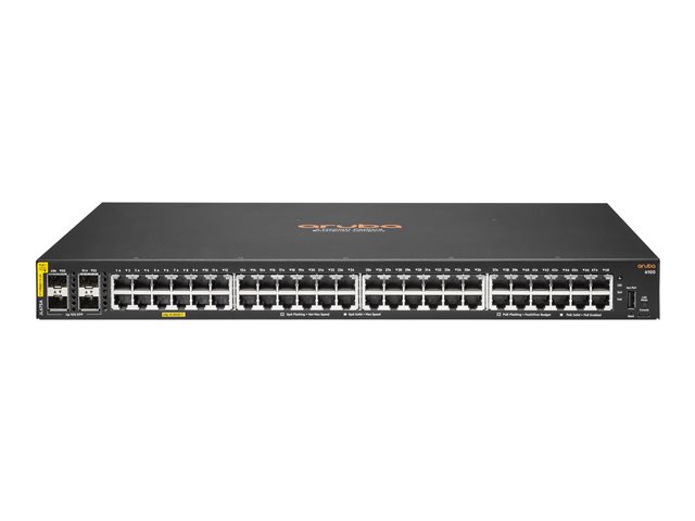 HPE Aruba 6100 48G Class4 PoE 4SFP+ 370W Switch | JAR Computers HPE Aruba 6100 48G Class4 PoE 4SFP+ 370W Switch