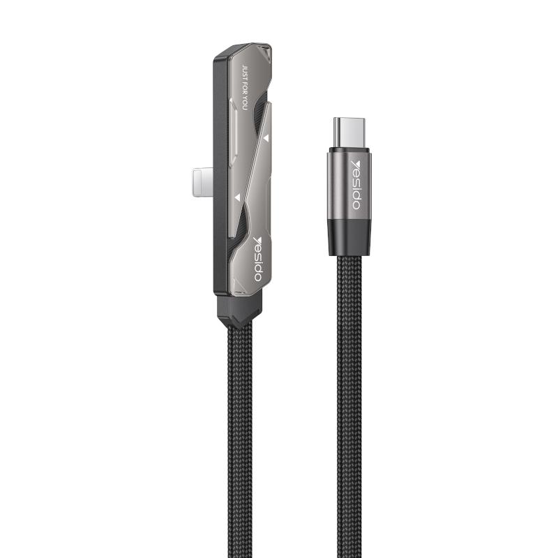 Кабел USB Type C - Lightning Yesido CA208 27W 1м | JAR Computers Кабел USB Type C - Lightning Yesido CA208 27W 1м