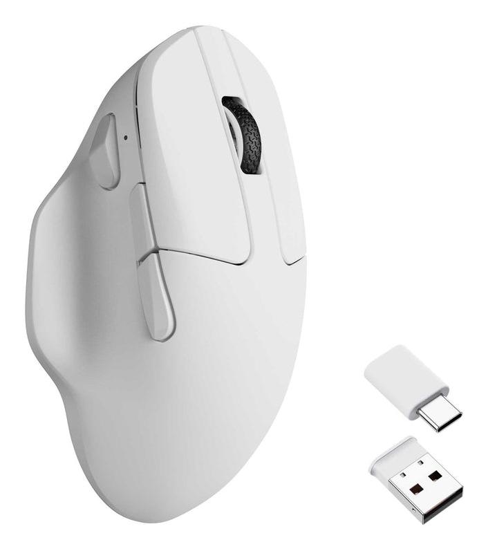 Keychron M7-A24 мишка За домашно ползване Двуличен RF Wireless + Bluetooth + USB Type-C Оптически 30000 DPI