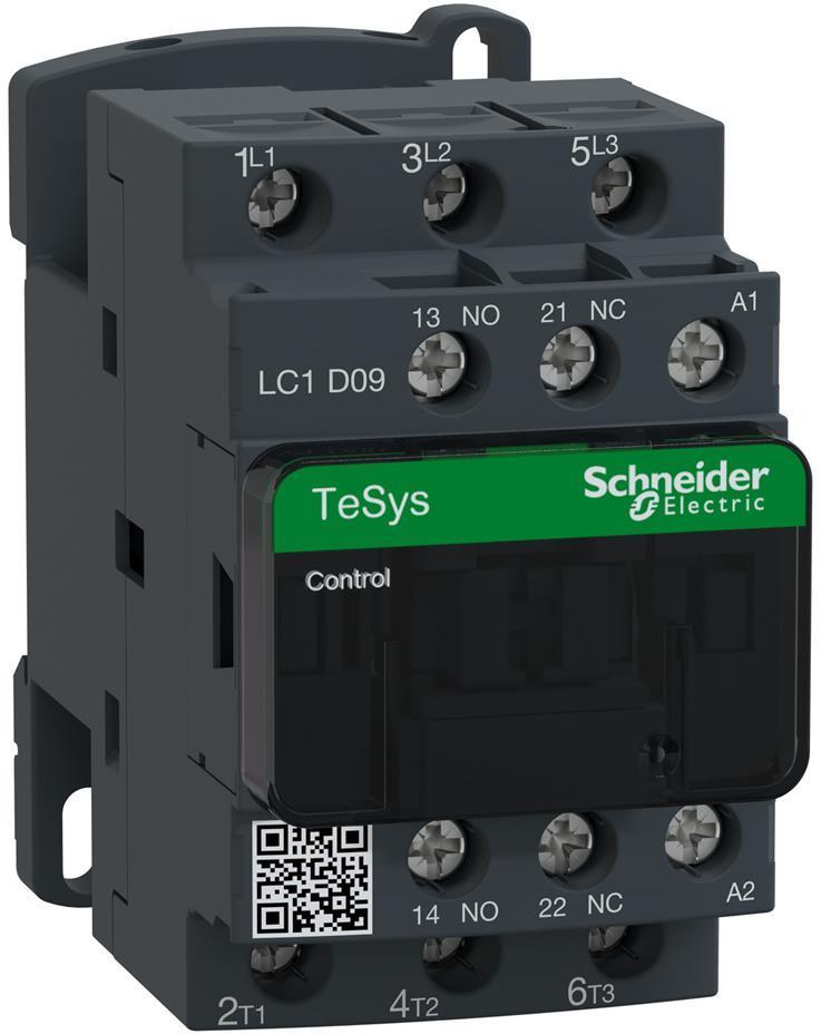 Контактор TeSys D 3P 4kW (9A AC-3) 1NO-1NC 48V 50/60Hz SE | JAR Computers Контактор TeSys D 3P 4kW (9A AC-3) 1NO-1NC 48V 50/60Hz SE