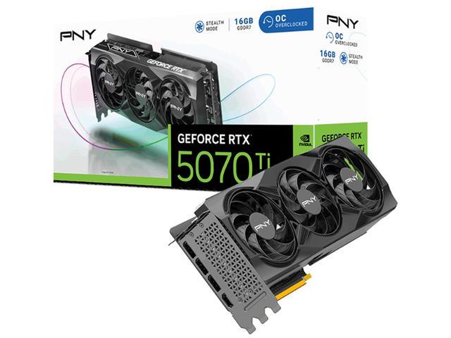 PNY GeForce RTX 5070 Ti 16GB Triple Fan OC