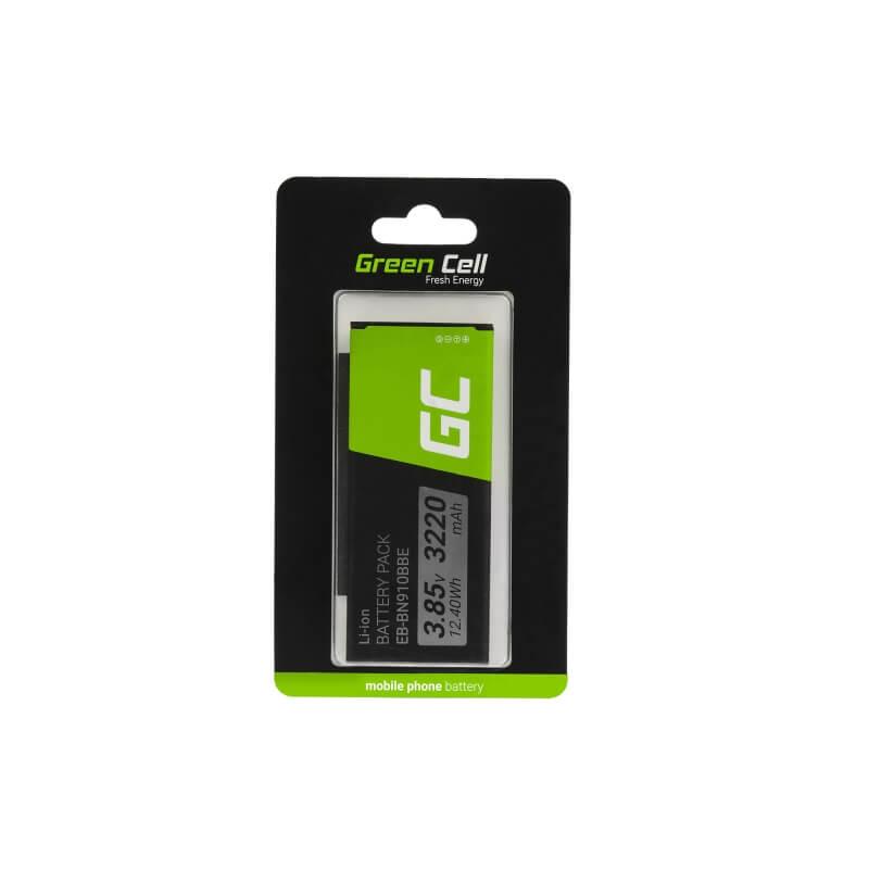 Резервна батерия за Samsung Galaxy Note 4 - Green Cell Battery EB-BN910BBE | JAR Computers Резервна батерия за Samsung Galaxy Note 4 - Green Cell Battery EB-BN910BBE