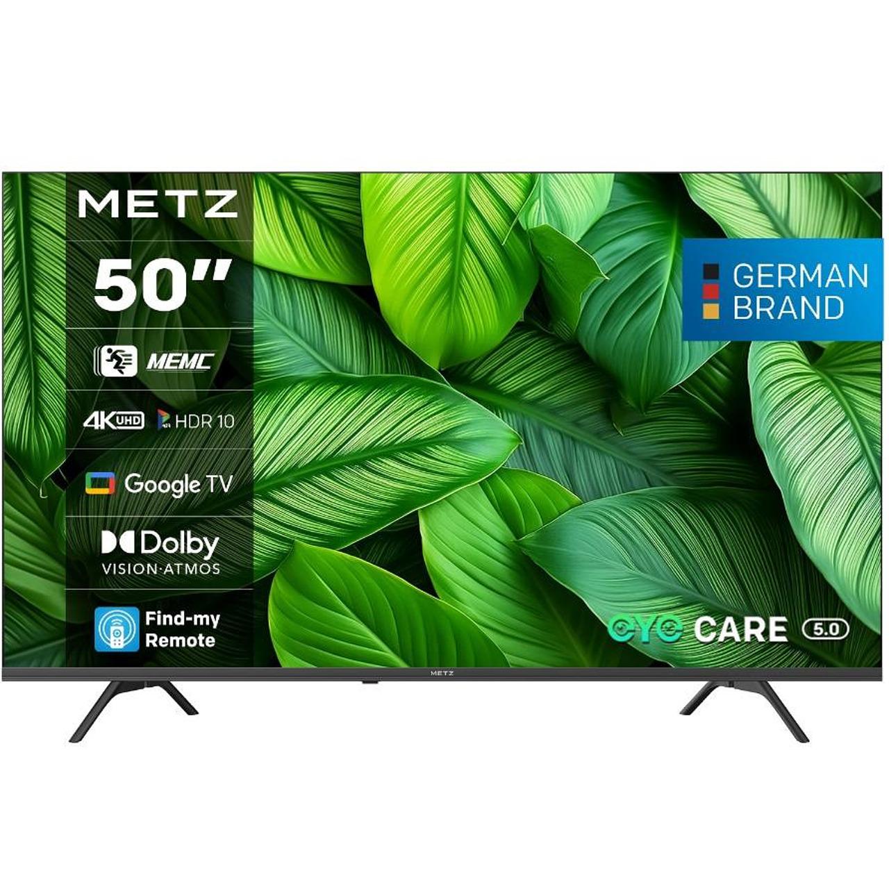 Телевизор Metz 50MUF7000Z , 126 см, 3840x2160 UHD-4K , 50 inch, Android , LED  , Smart TV