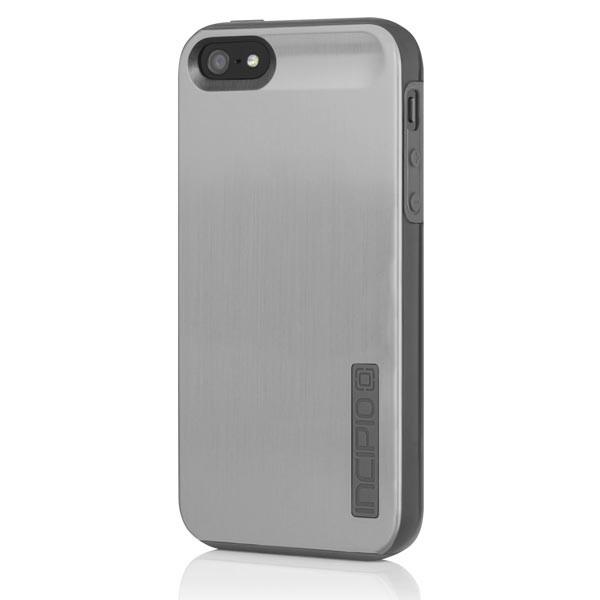 Удароустойчив хибриден кейс за iPhone 5, iPhone 5S, iPhone SE - Incipio Dual Pro Shine (сив-тъмносив) | JAR Computers Удароустойчив хибриден кейс за iPhone 5, iPhone 5S, iPhone SE - Incipio Dual Pro Shine (сив-тъмносив)