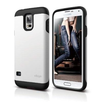 Удароустойчив хибриден кейс за Samsung Galaxy S5 SM-G900, Samsung Galaxy S5 Neo - Elago Duro Case (бял) | JAR Computers Удароустойчив хибриден кейс за Samsung Galaxy S5 SM-G900, Samsung Galaxy S5 Neo - Elago Duro Case (бял)