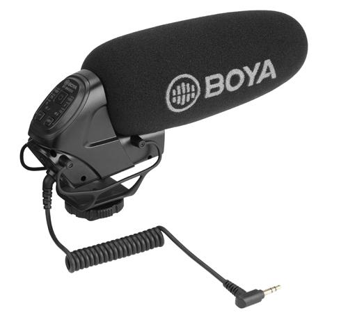 Универсален видео микрофон BOYA BY-BM3032, тип пушка, XLR