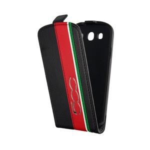 Вертикален кожен кейс за Samsung Galaxy S3 i9300, S3 Neo - Fiat 500 Flip Case (черен) | JAR Computers Вертикален кожен кейс за Samsung Galaxy S3 i9300, S3 Neo - Fiat 500 Flip Case (черен)