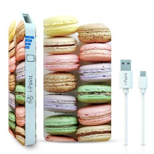 Външна батерия 3000 mAh за мобилни устройства - iPaint Macarons Power Bank | JAR Computers Външна батерия 3000 mAh за мобилни устройства - iPaint Macarons Power Bank