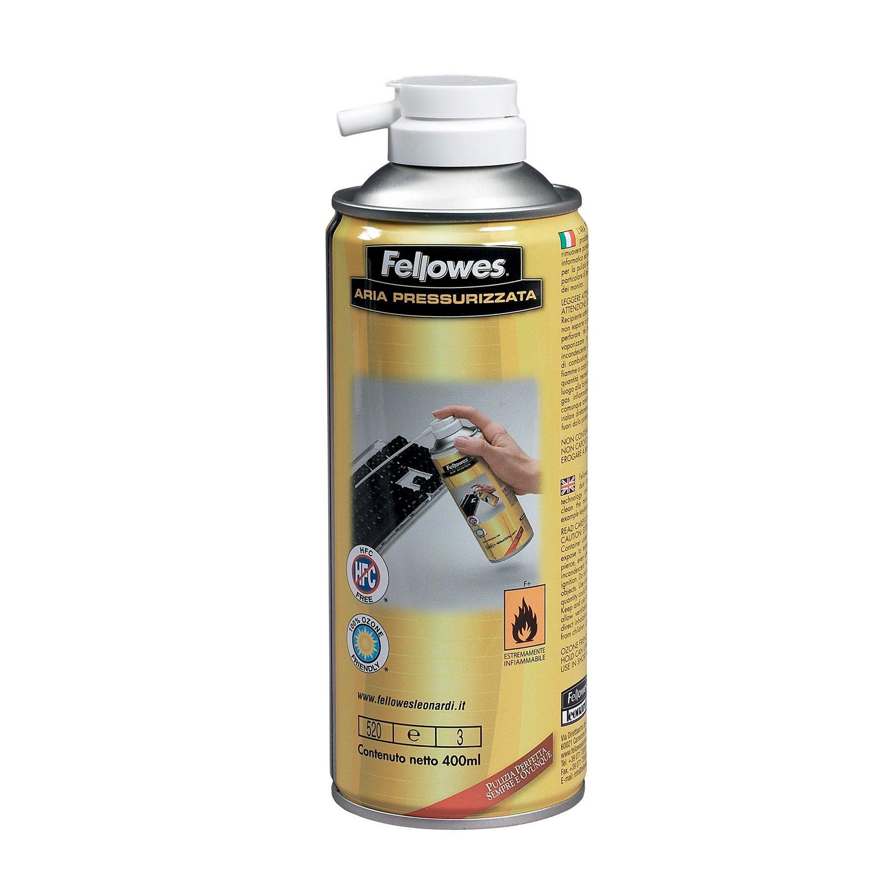 Fellowes Въздух под налягане, за почистване на труднодостъпни места, 400 ml | JAR Computers Fellowes Въздух под налягане, за почистване на труднодостъпни места, 400 ml