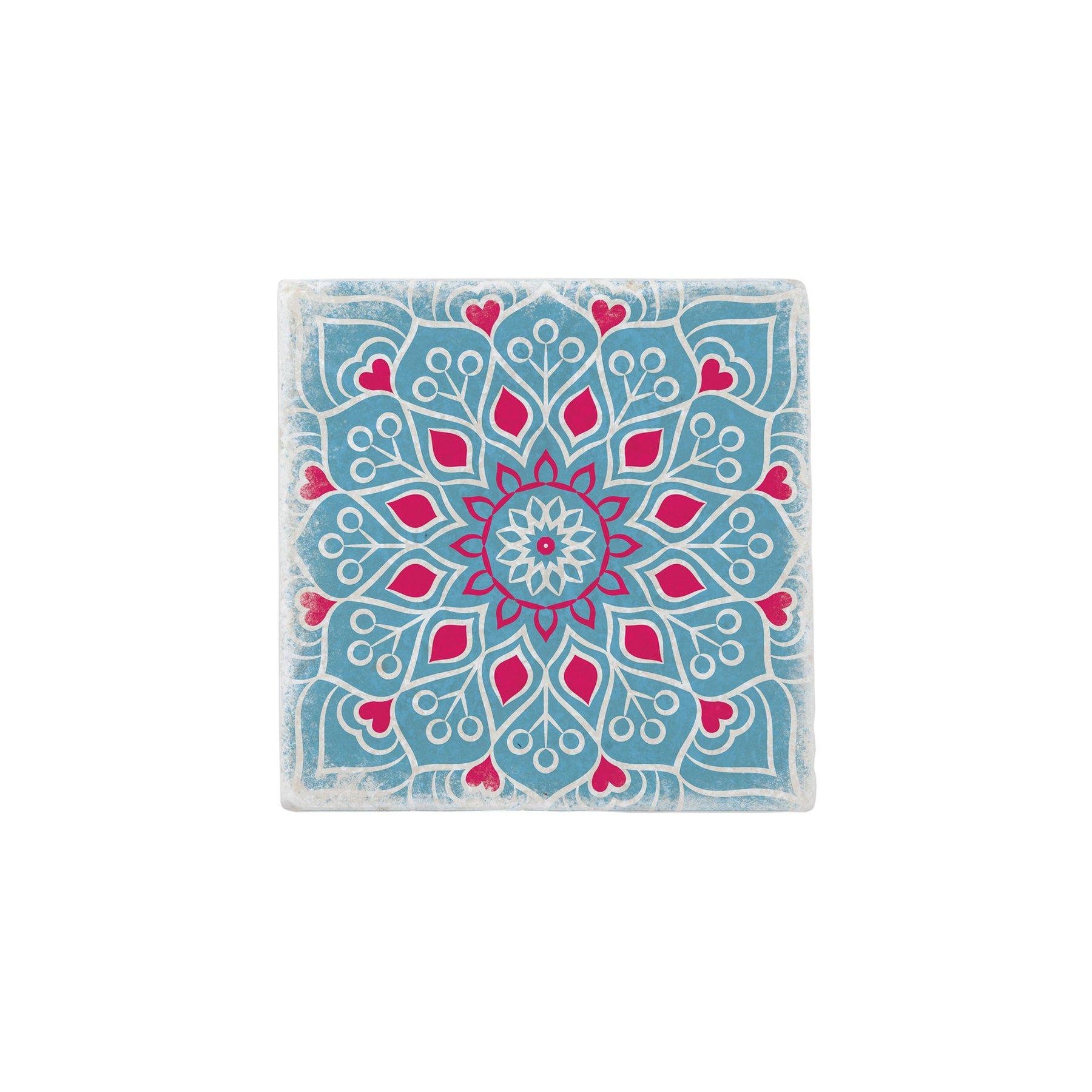 Gespaensterwald Подложка за чаша, мраморна, синя | JAR Computers Gespaensterwald Подложка за чаша, мраморна, синя