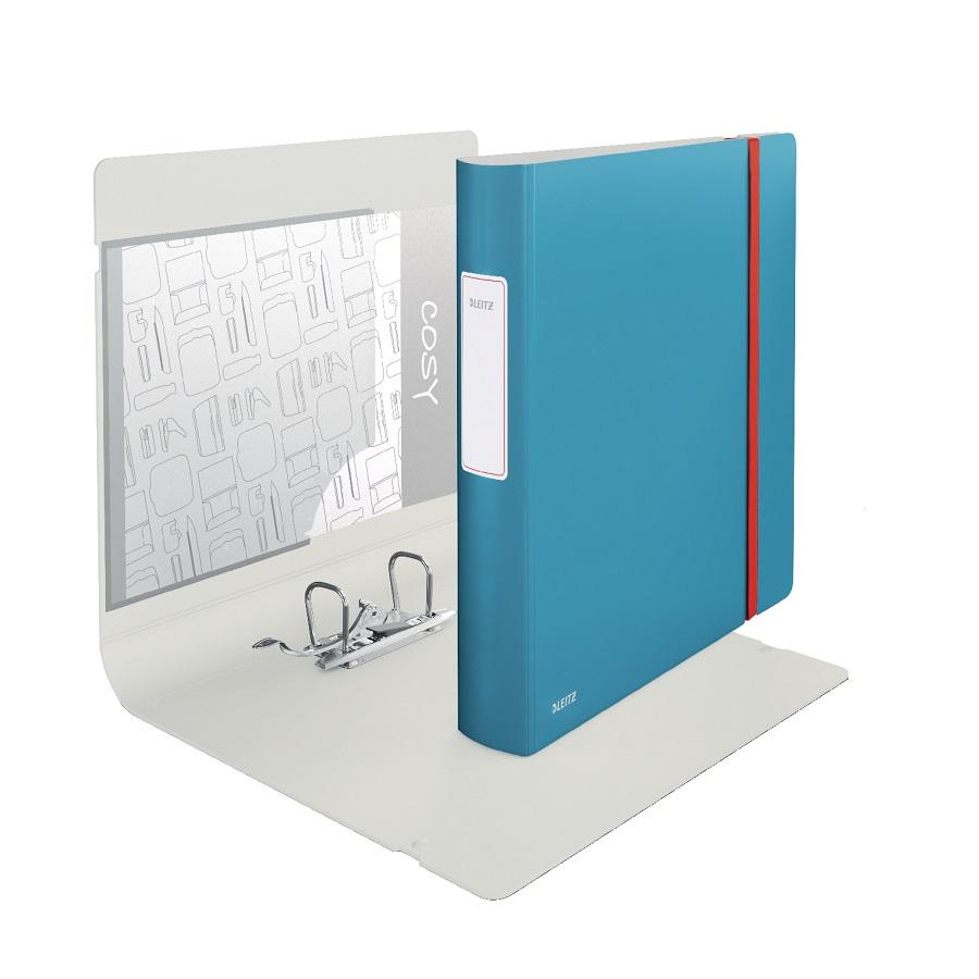Класьор с ластик LEITZ Active Cosy, Polyfoam 2.3 мм, A4, 65 мм, светлосин | JAR Computers Класьор с ластик LEITZ Active Cosy, Polyfoam 2.3 мм, A4, 65 мм, светлосин