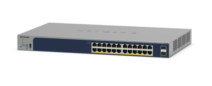 NETGEAR GS724TPP Управляем L2 Gigabit Ethernet (10/100/1000) Захранване по Ethernet (PoE) Сив | JAR Computers NETGEAR GS724TPP Управляем L2 Gigabit Ethernet (10/100/1000) Захранване по Ethernet (PoE) Сив