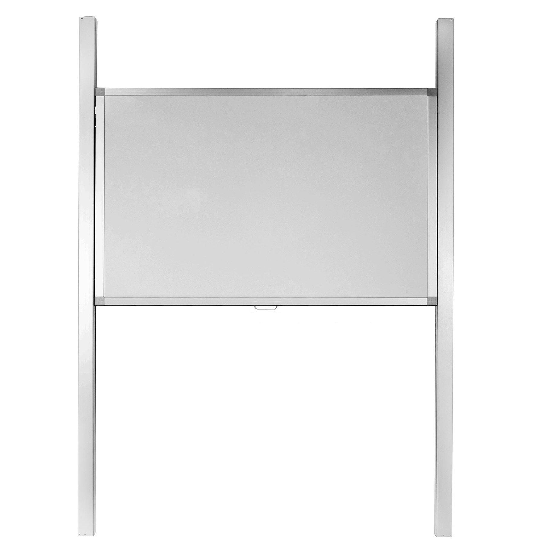 Office 1 Система бяла дъска Guillotine, магнитна, за дисплей 86''