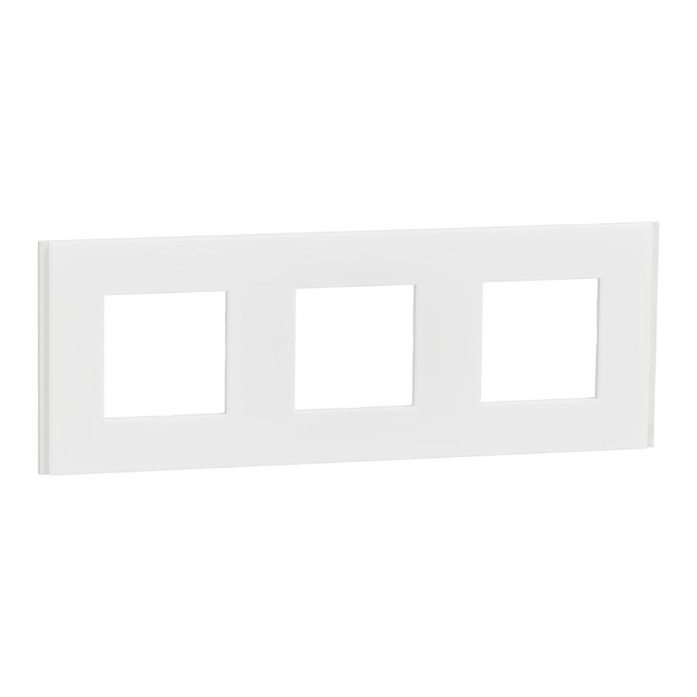 Рамка 3x 2M Unica Deco, бял мат - SCHNEIDER ELECTRIC New Unica NU600679 | JAR Computers Рамка 3x 2M Unica Deco, бял мат - SCHNEIDER ELECTRIC New Unica NU600679