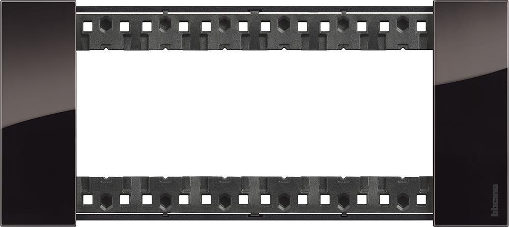 Рамка 6 мод. цвят Нощ (Night) Living Now Bticino | JAR Computers Рамка 6 мод. цвят Нощ (Night) Living Now Bticino