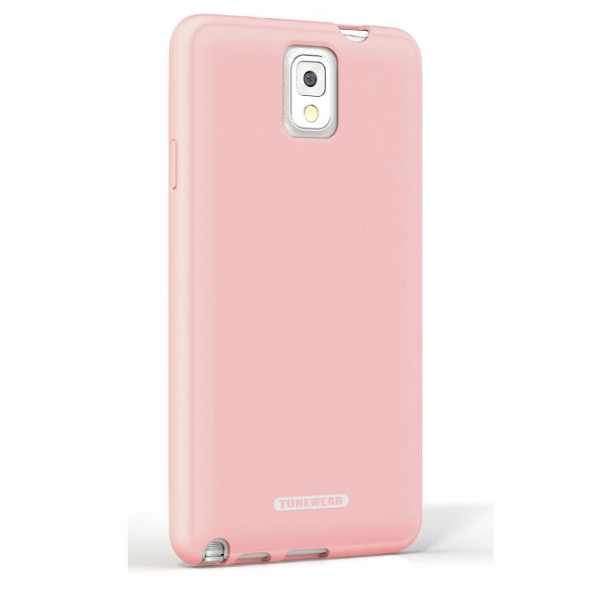 Силиконов калъф за Samsung Galaxy Note 3 - Tunewear Softshell (розов) | JAR Computers Силиконов калъф за Samsung Galaxy Note 3 - Tunewear Softshell (розов)