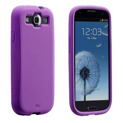 Силиконов кейс за Samsung Galaxy S3 i9300, S3 Neo - CaseMate Emerge Smooth (лилав) | JAR Computers Силиконов кейс за Samsung Galaxy S3 i9300, S3 Neo - CaseMate Emerge Smooth (лилав)