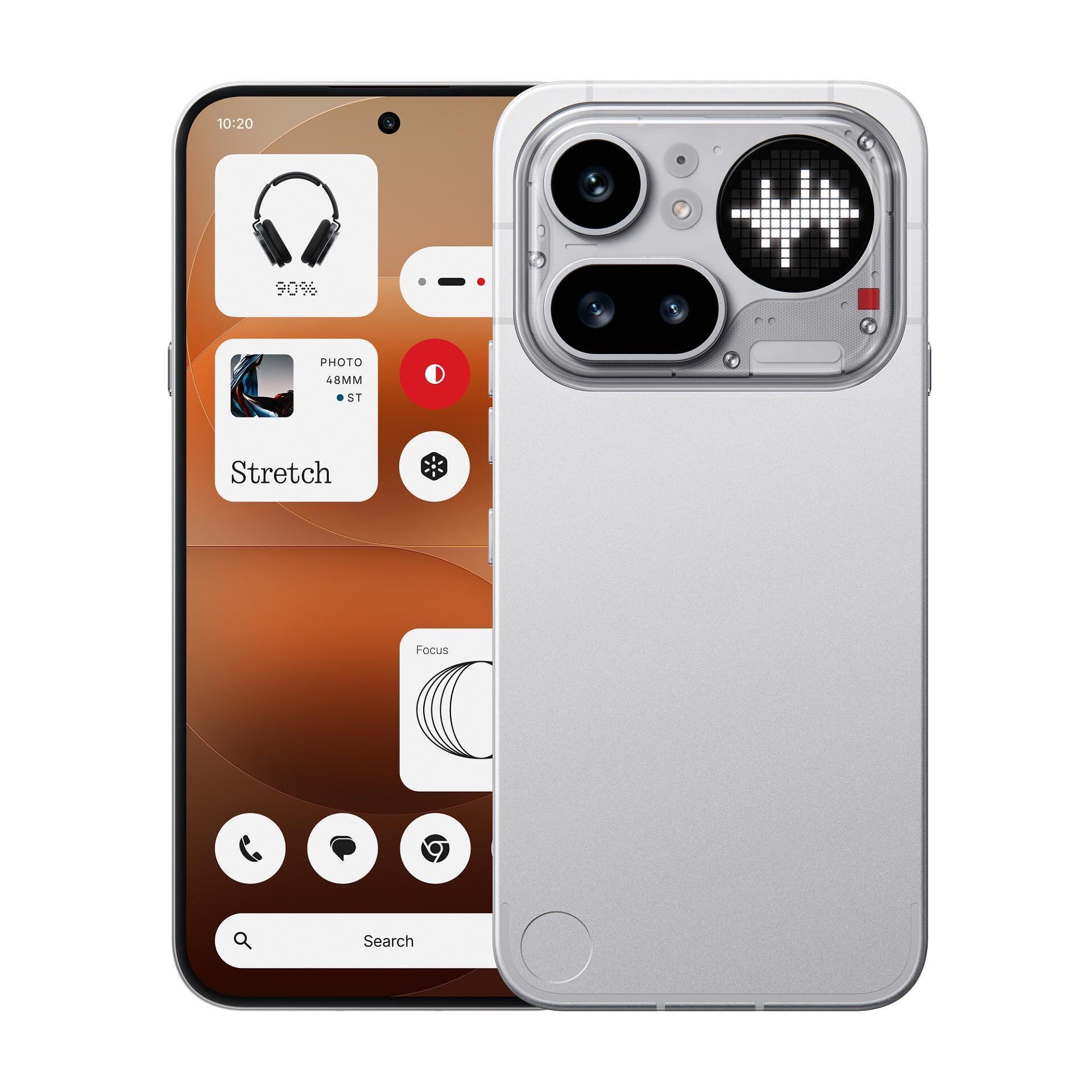 Смартфон Nothing Phone (4a) PRO 256/12 SILVER , 12 GB, 256 GB