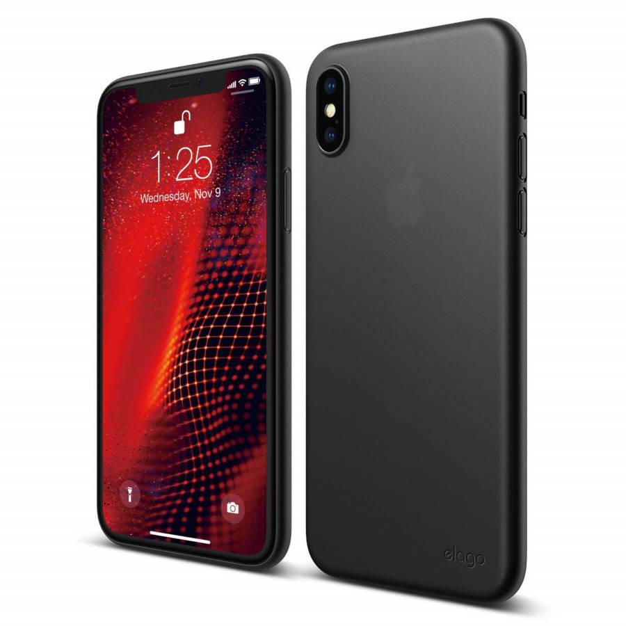 Тънък полипропиленов кейс (0.3 mm) за iPhone XS - Elago Inner Core Case (черен) | JAR Computers Тънък полипропиленов кейс (0.3 mm) за iPhone XS - Elago Inner Core Case (черен)