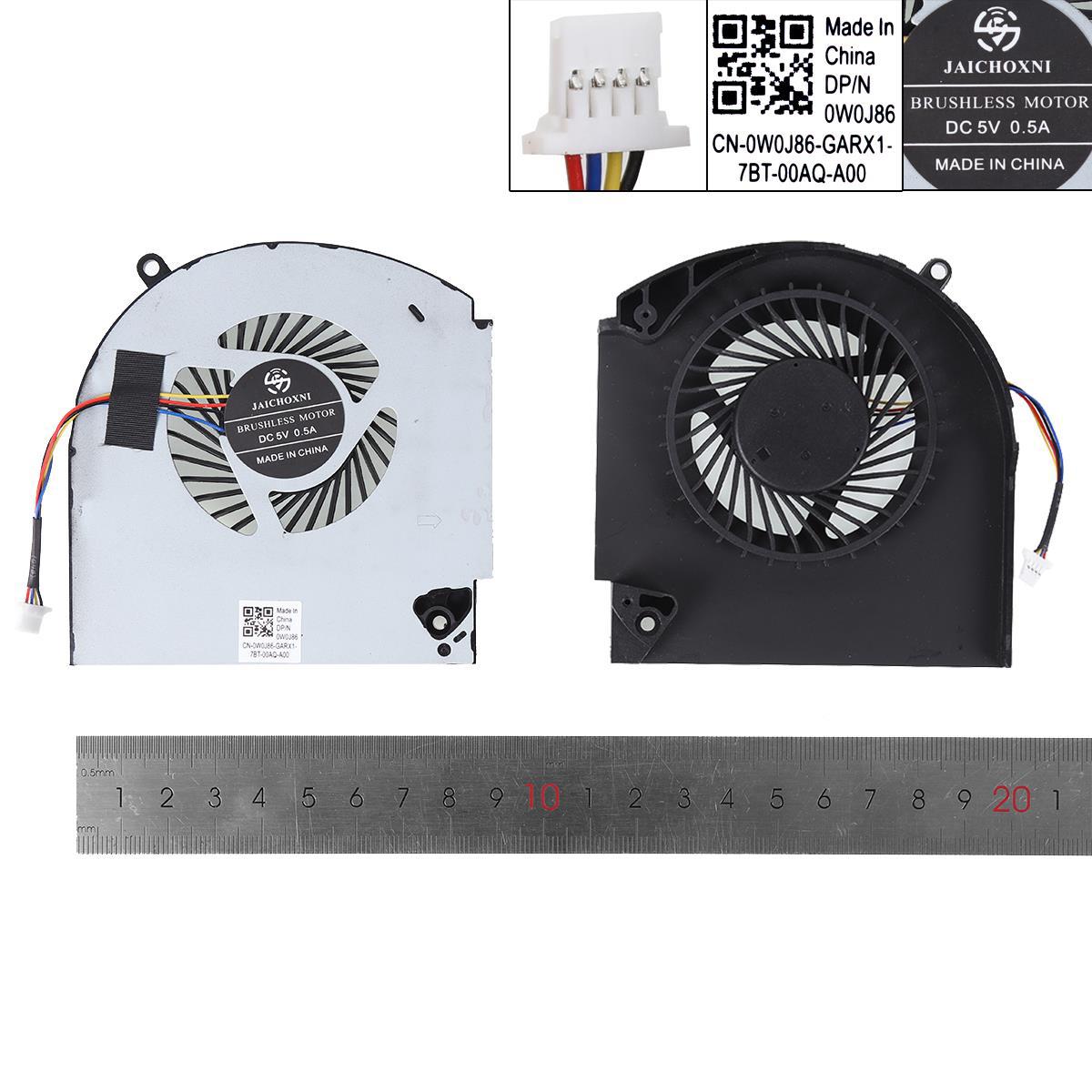 Вентилатор за лаптоп Dell Alienware 17 R4 R5 P31E CPU | JAR Computers Вентилатор за лаптоп Dell Alienware 17 R4 R5 P31E CPU