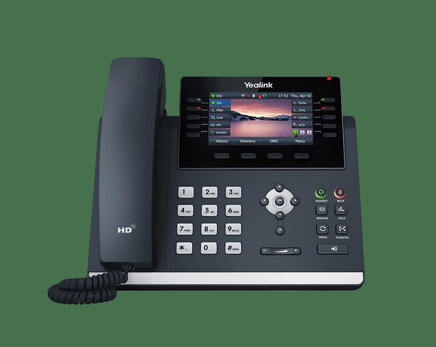 Yealink SIP-T46U IP телефон, без захранване | JAR Computers Yealink SIP-T46U IP телефон, без захранване