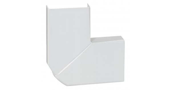 030253 Legrand Плосък ъгъл за мини кабелен канал DLPlus 32Х12,5, бял