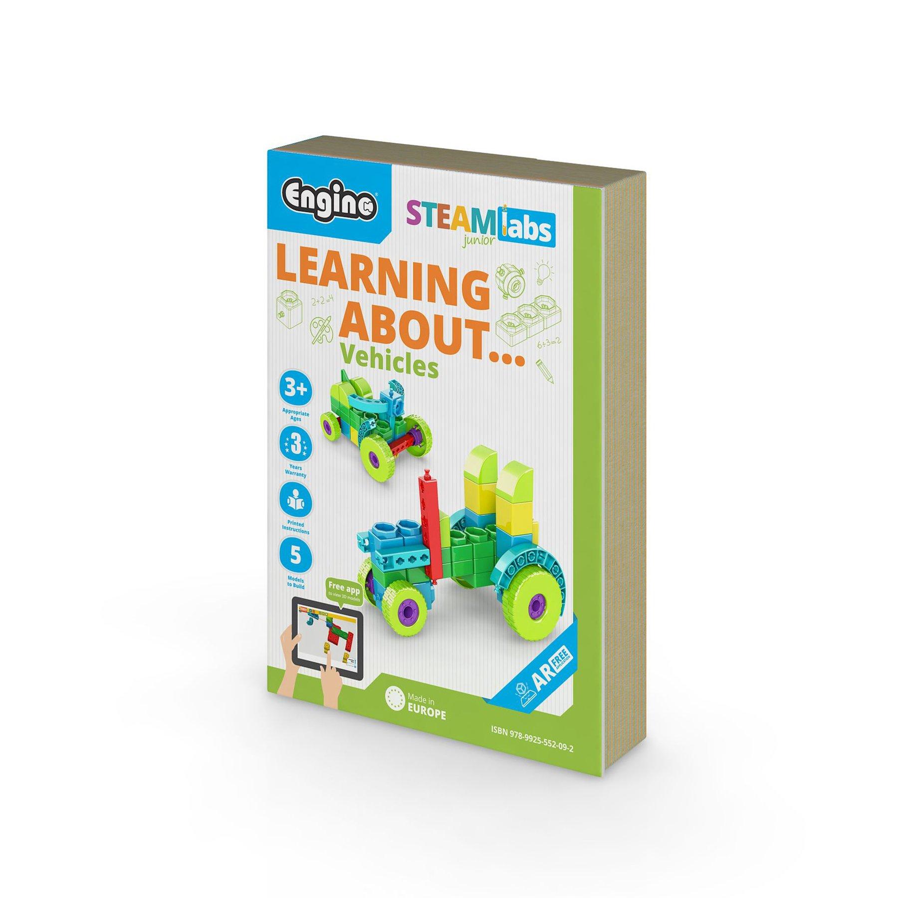 Engino Конструктор Steamlabs - Научи за превозните средства | JAR Computers Engino Конструктор Steamlabs - Научи за превозните средства