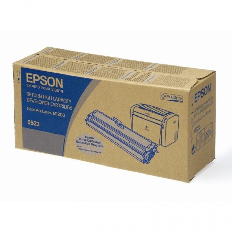 EPSON тонер касета Black return C13S050523 | JAR Computers EPSON тонер касета Black return C13S050523