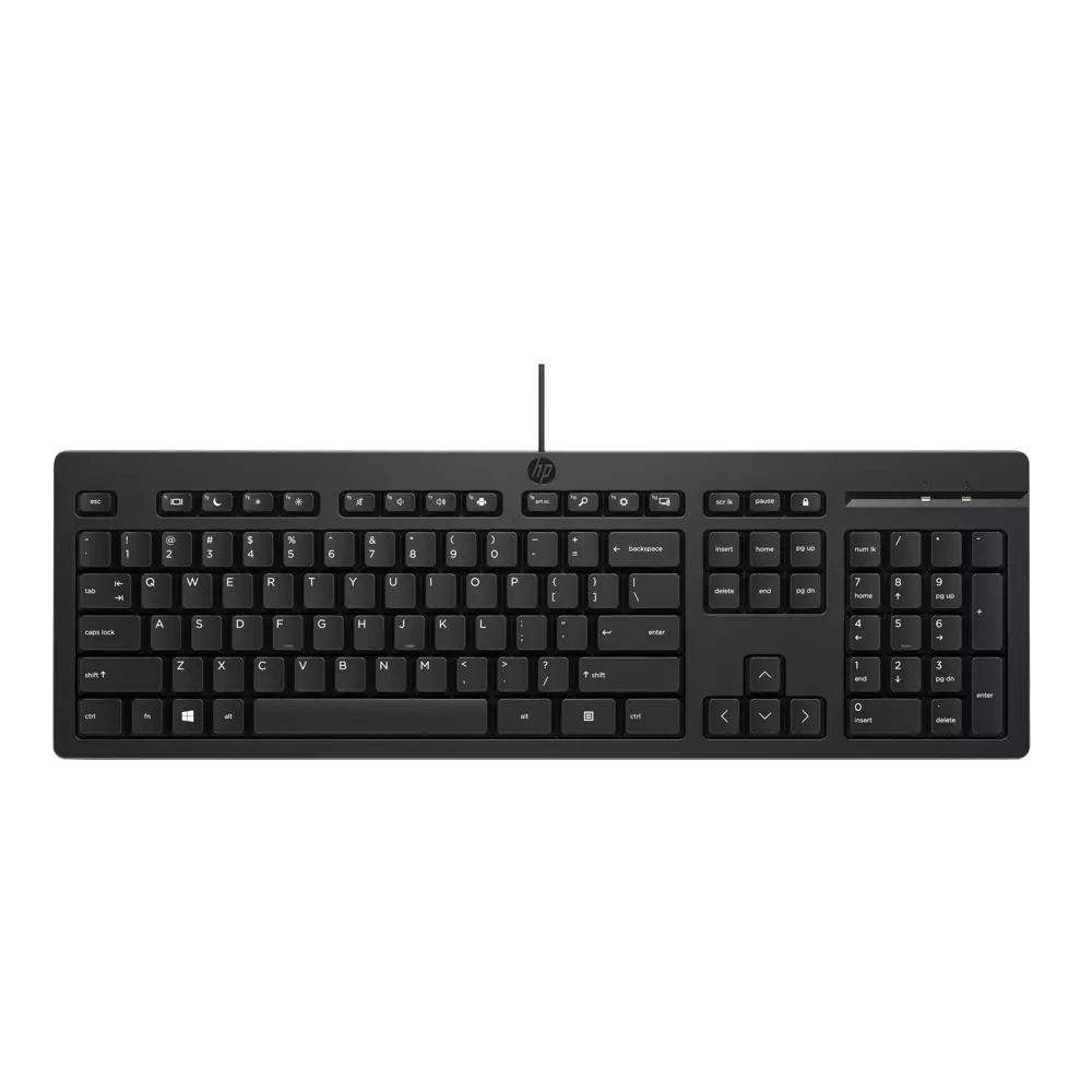 HP 125 G2 USB Wired Keyboard (EU) AY2Y7AA | JAR Computers HP 125 G2 USB Wired Keyboard (EU) AY2Y7AA