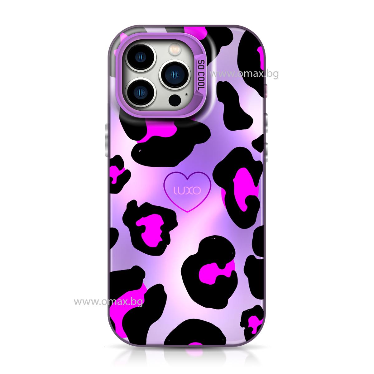 Калъф LUXO So CooL Apple iPhone 15 Pro Max /Леопард/ | JAR Computers Калъф LUXO So CooL Apple iPhone 15 Pro Max /Леопард/