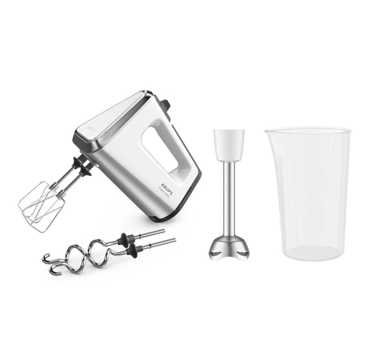 Krups 3Mix 9000 GN9121 Immersion blender 750 W White | JAR Computers Krups 3Mix 9000 GN9121 Immersion blender 750 W White