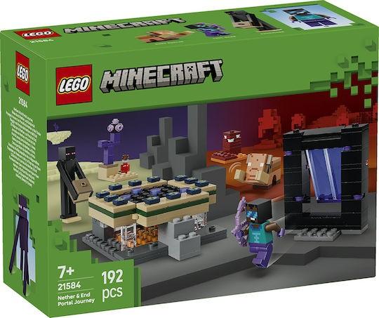 Lego Minecraft Journey Through The Nether And End Portal (21584) (LGO21584)