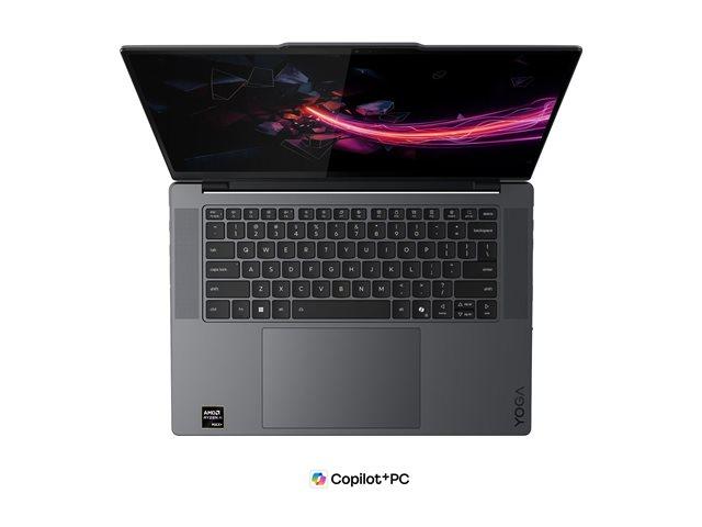 LENOVO Yoga Pro 7 AMD Ryzen AI Max+ 388 15.3inch WQXGA OLED Touch 165Hz 64GB DDR5 1TB PCIe W11H Thunder Grey 3y